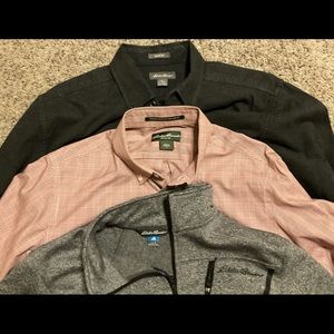 BUNDLE - 3 Eddie Bauer Shirt/Pull Over